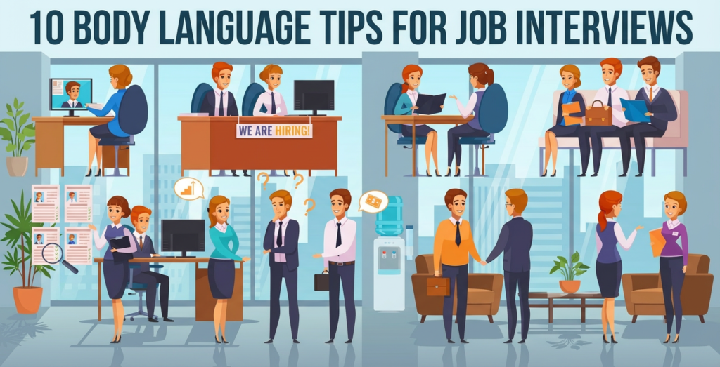 10 Body Language Tips for Job Interviews