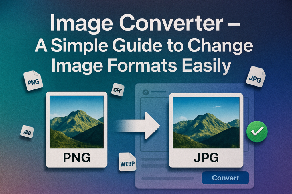 Image Converter A Simple Guide to Change Image Formats Easily