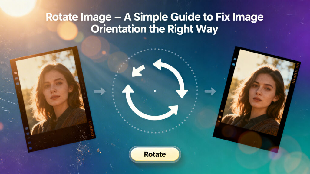 Rotate Image A Simple Guide to Fix Image Orientation the Right Way