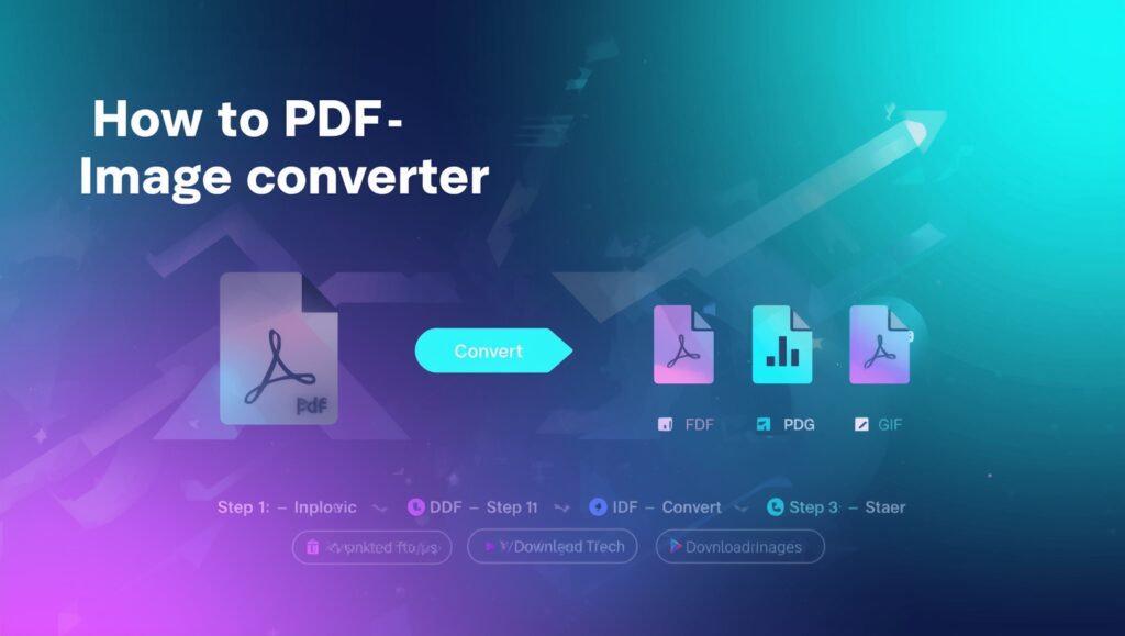 How to PDF to Image Converter