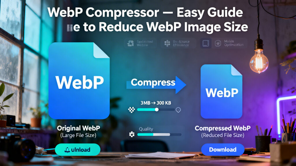 WebP Compressor Easy Guide to Reduce WebP Image Size