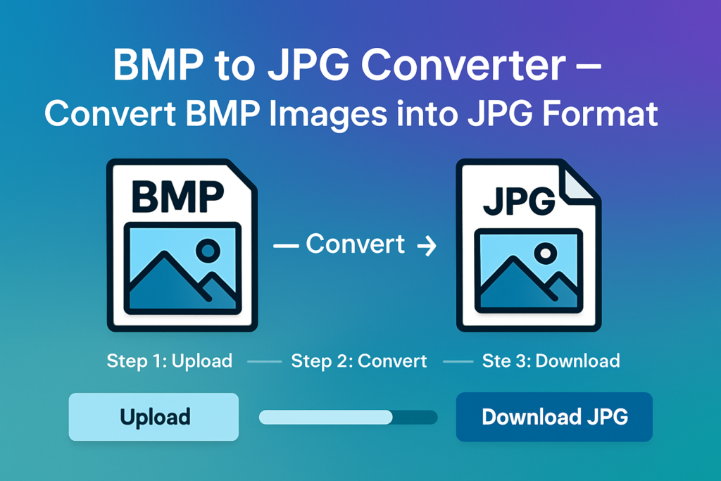 BMP to JPG Converter Convert BMP Images into JPG Format