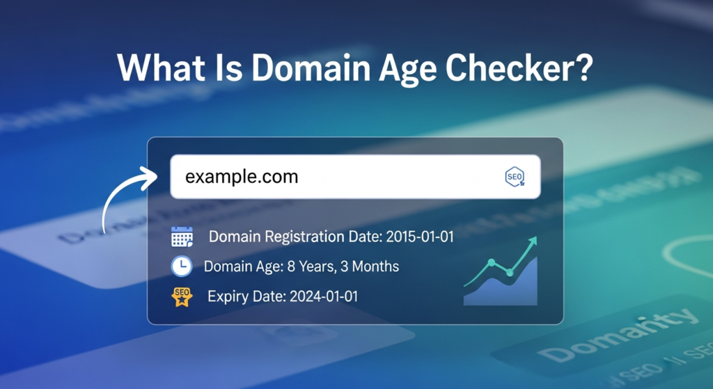 What is Domain Age Checker?