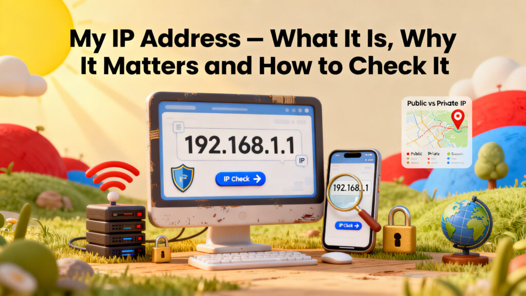 My IP Address What It Is, Why It Matters and How to Check It