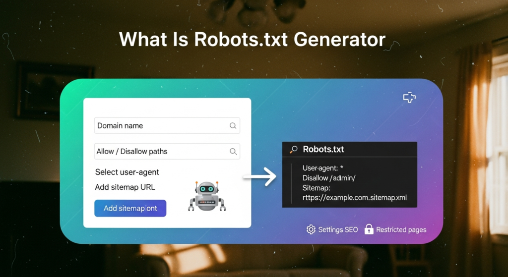 What is Robots.txt Generator