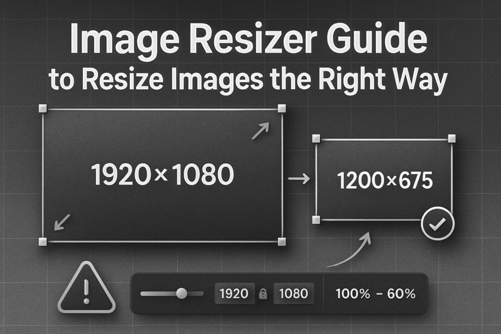 Image Resizer Guide to Resize Images the Right Way